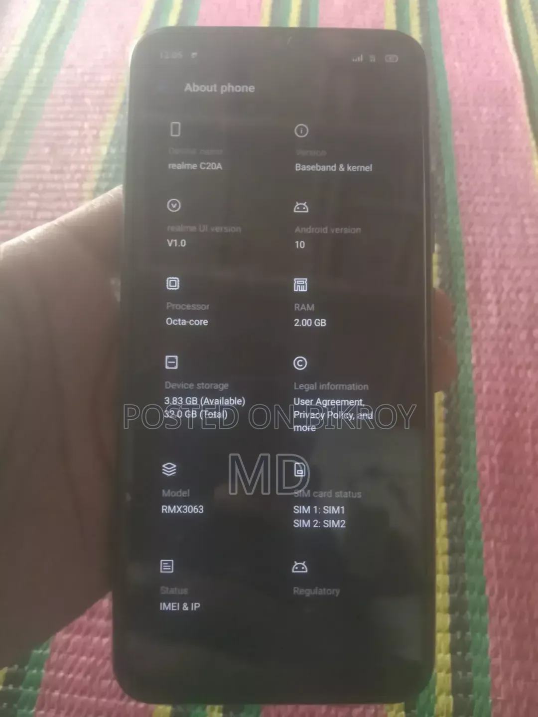 Realme C12 32 GB Black