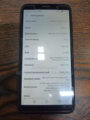 Huawei Y5 16 GB Blue