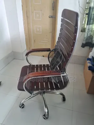 Full fresh wooden chair