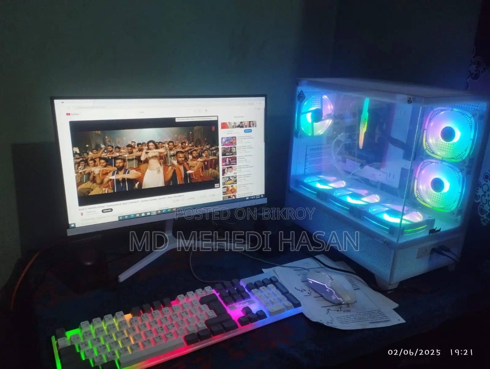 Desktop Computer HP 290 G4 All-in-One 8GB Intel Core I5 SSD 256GB