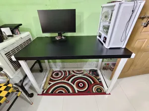 High End Pc Desk Custom Made 4 Feet by 2 Feet.