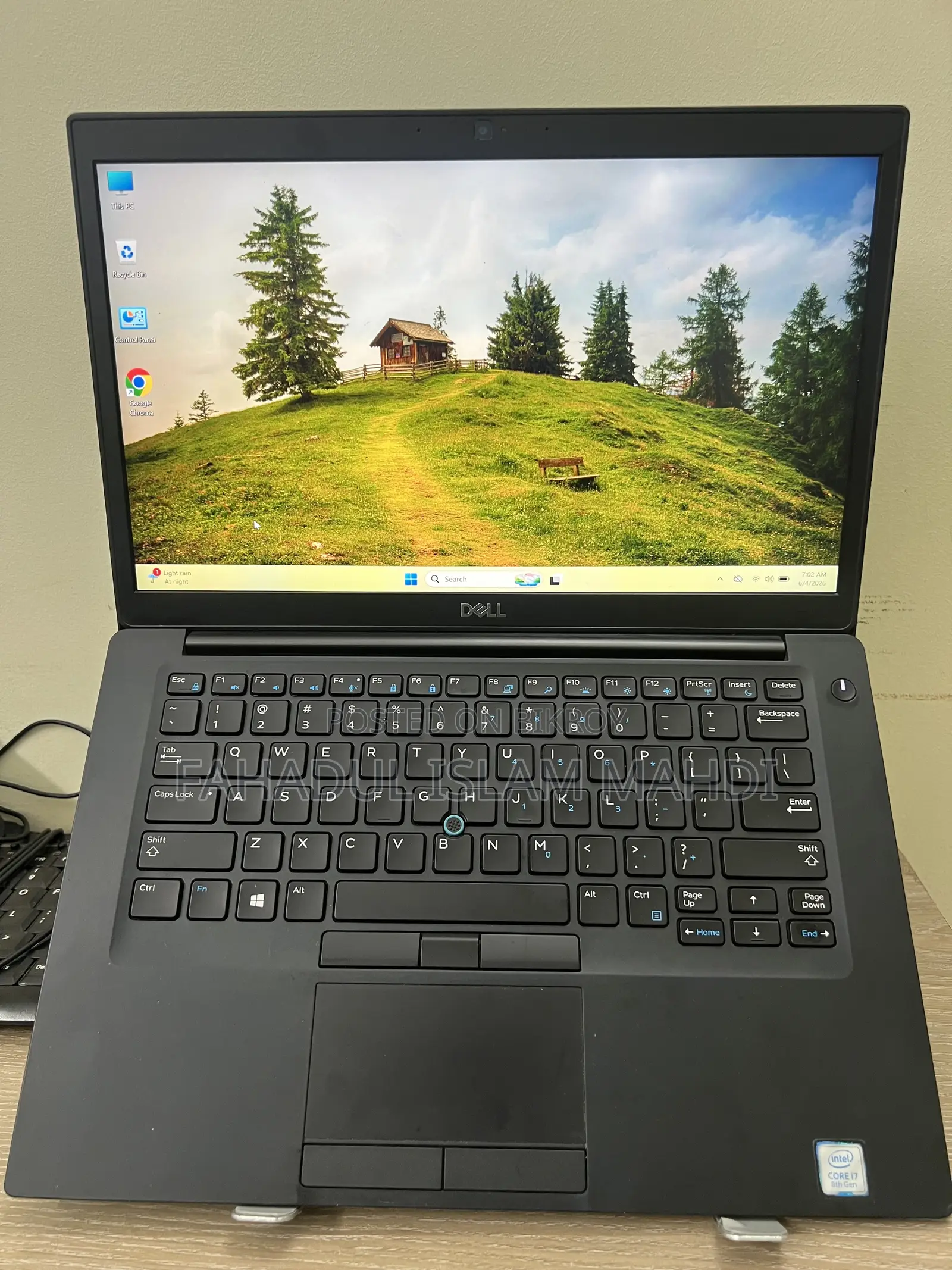 ল্যাপটপ Dell Latitude 7490 8GB Intel Core I7 SSD 256GB