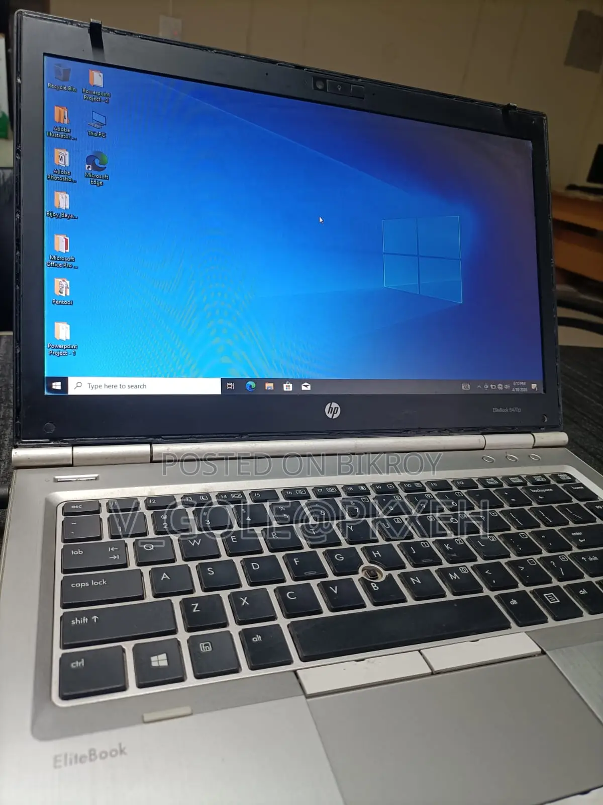 Laptop HP EliteBook 8470P 8GB Intel Core I5 SSD 128GB