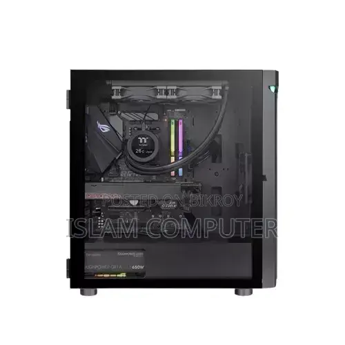 Thermaltake H590 Tg Argb Mid Tower Case (Black)