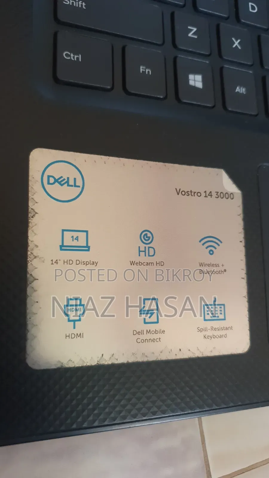 Laptop Dell Vostro 14 3000 4GB Intel Core I3 SSD 1T