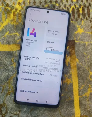 Xiaomi Poco X3 NFC 128 GB Blue