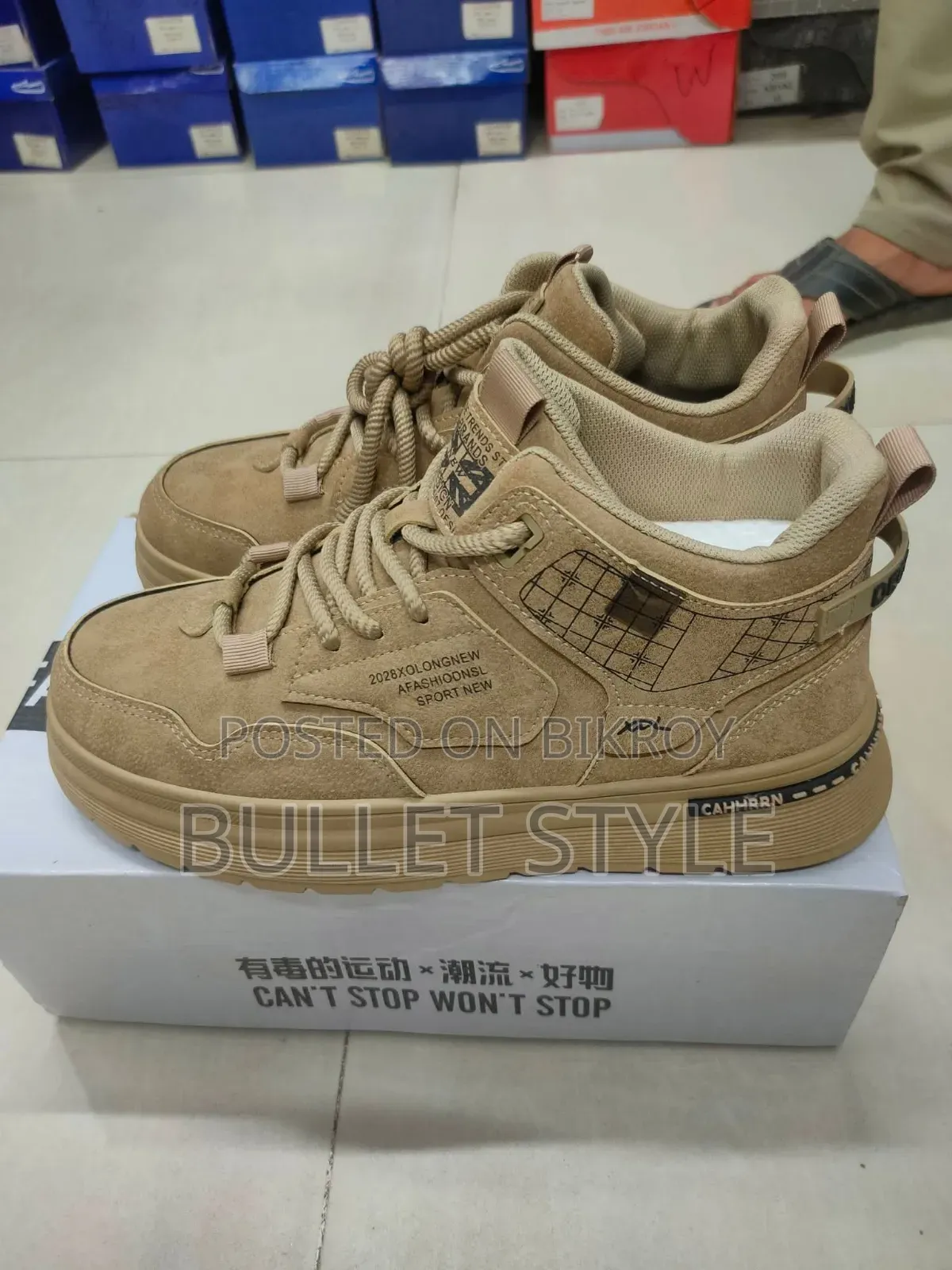 Fashion Chunky Platform Sneaker (Premium Suede Finish) Size : 39-44