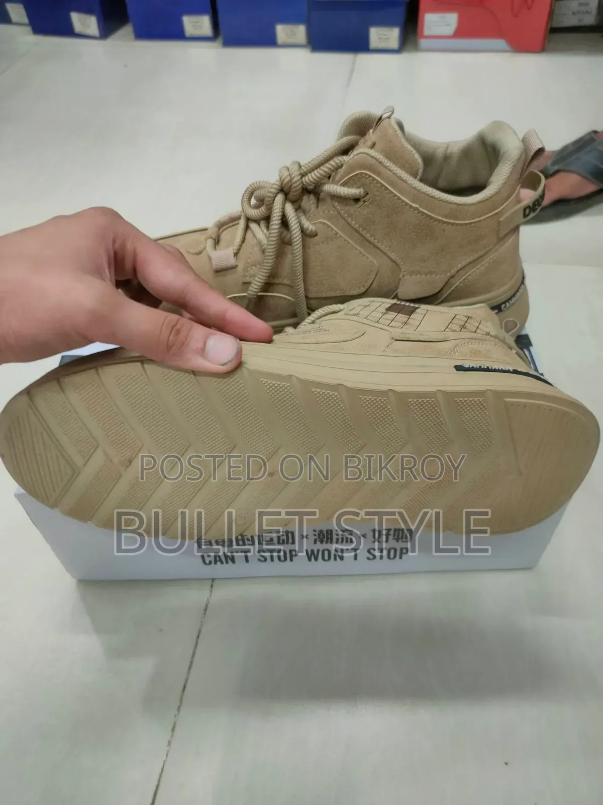 Fashion Chunky Platform Sneaker (Premium Suede Finish) Size : 39-44