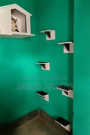 Wooden Cat House