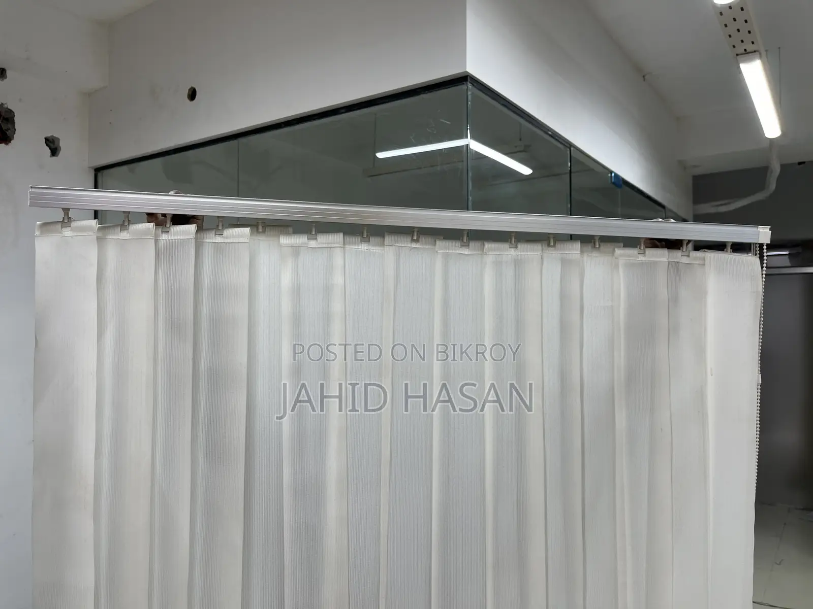 Used Vertical Blinds Set – 7 Pieces Different Sizes