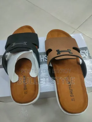 Premium German Slide Sandal (Leather Edition) Size : 39-44 Available .