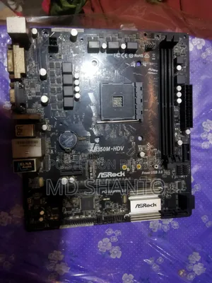 Asrock Ab350m-HDV মাদারবোর্ড।