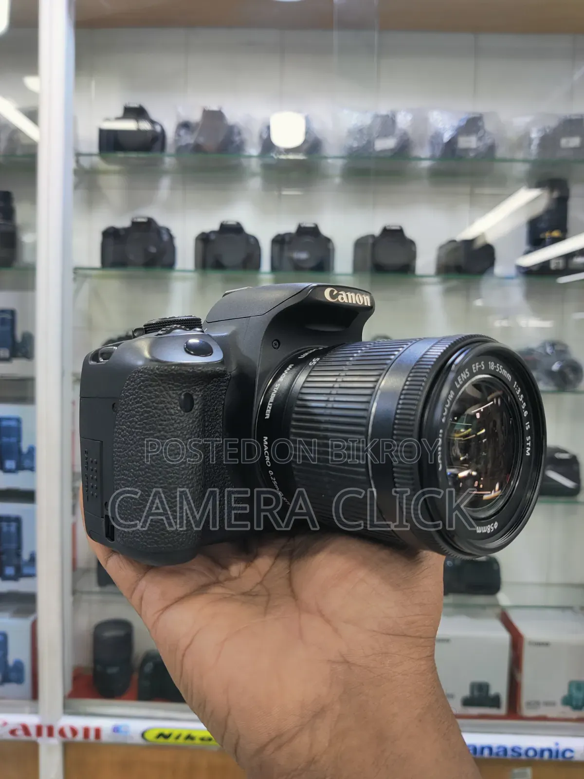 Canon 700d With 18-55mm STM Lens