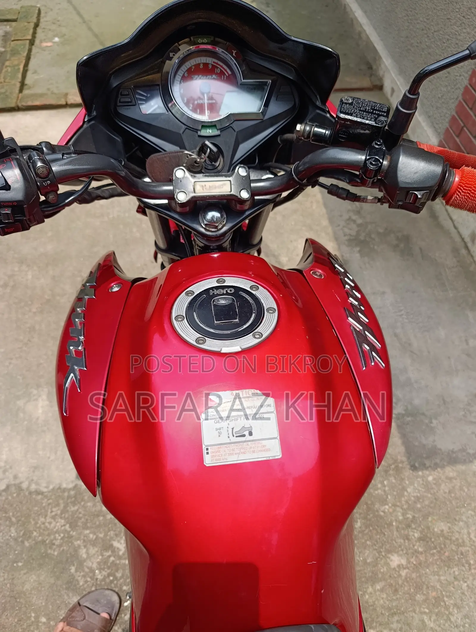 Hero Hunk 2018 Red