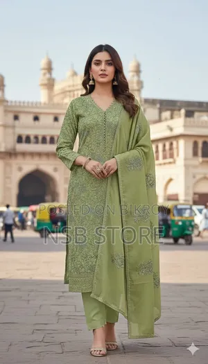 Pakistani Agha Noor Inspired Laser Cut Three Piece - Unstitched প