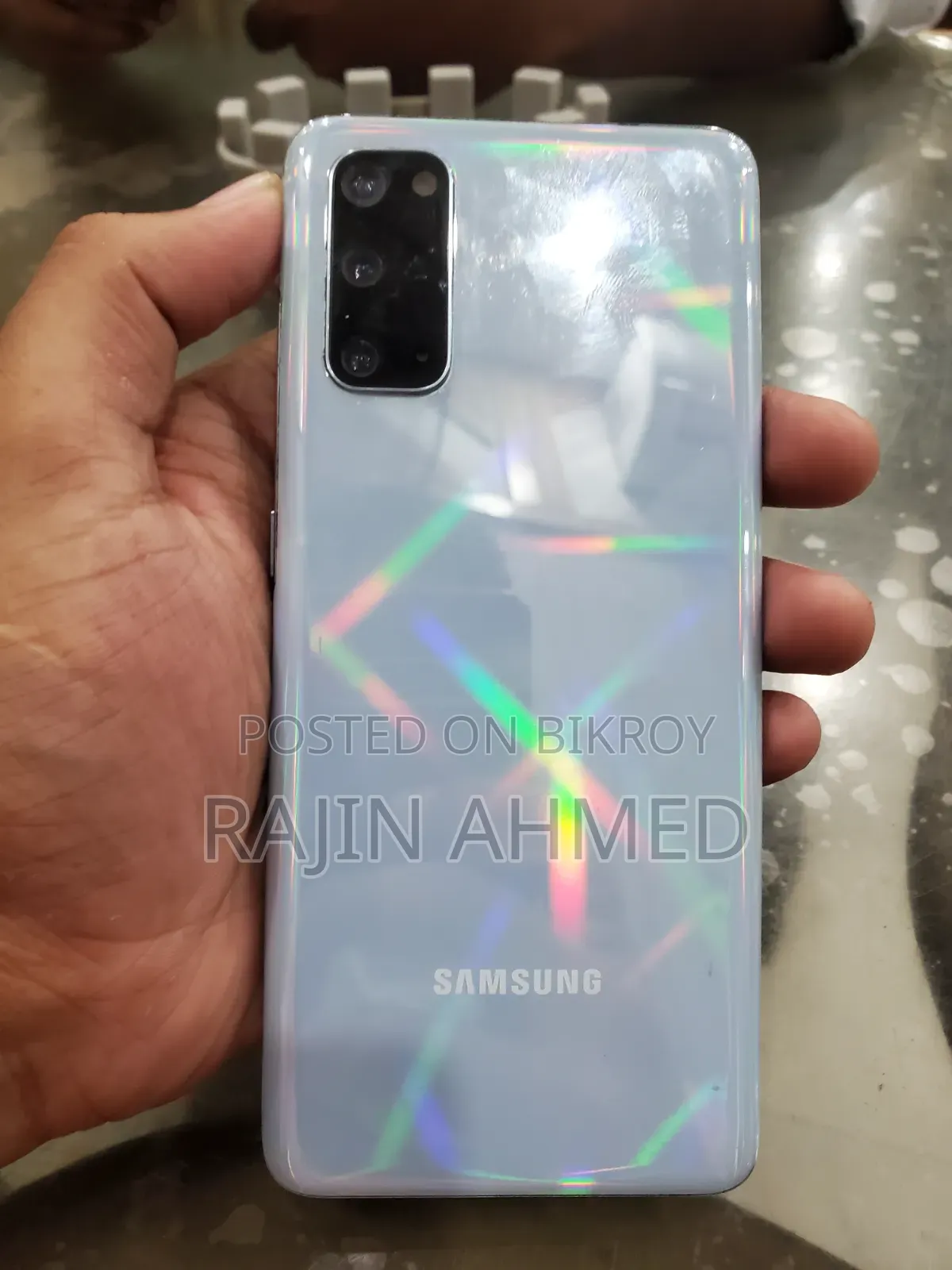 স্যামসাং গ্যালাক্সি এস২১ এফই ৫জি ১২৮ জিবি সিলভার
