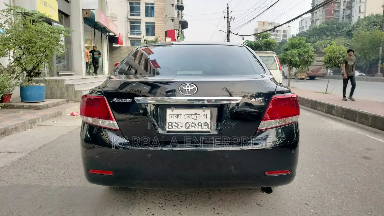 টয়োটা অ্যালিয়ন ২০১৬ কালো