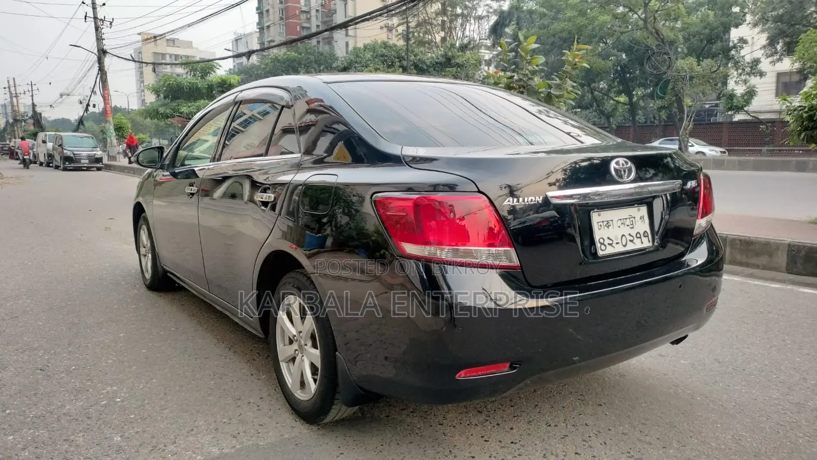 টয়োটা অ্যালিয়ন ২০১৬ কালো
