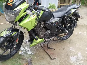 New TVS Apache RTR 160 2v Refresh X-Connect 2020 Blue