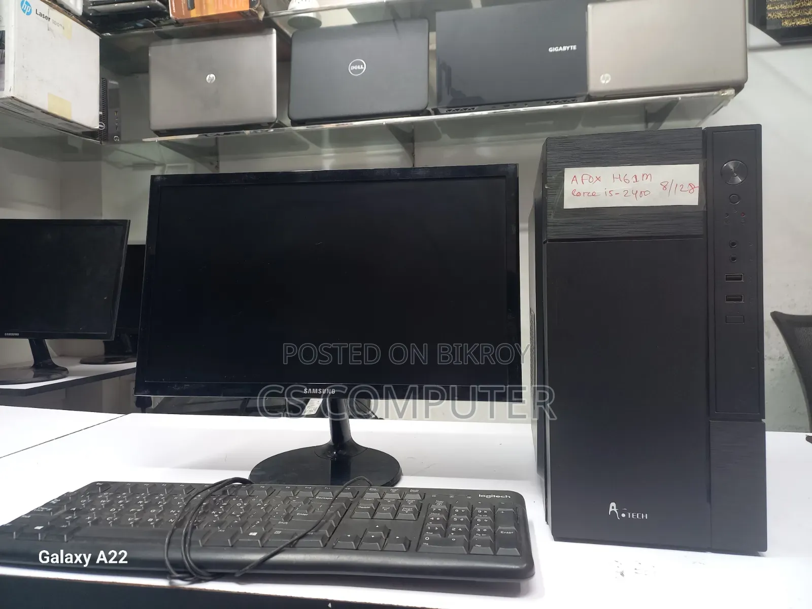 Desktop Computer Gigabyte GB-BACE-3010 8GB Intel Core I5 SSD 128GB