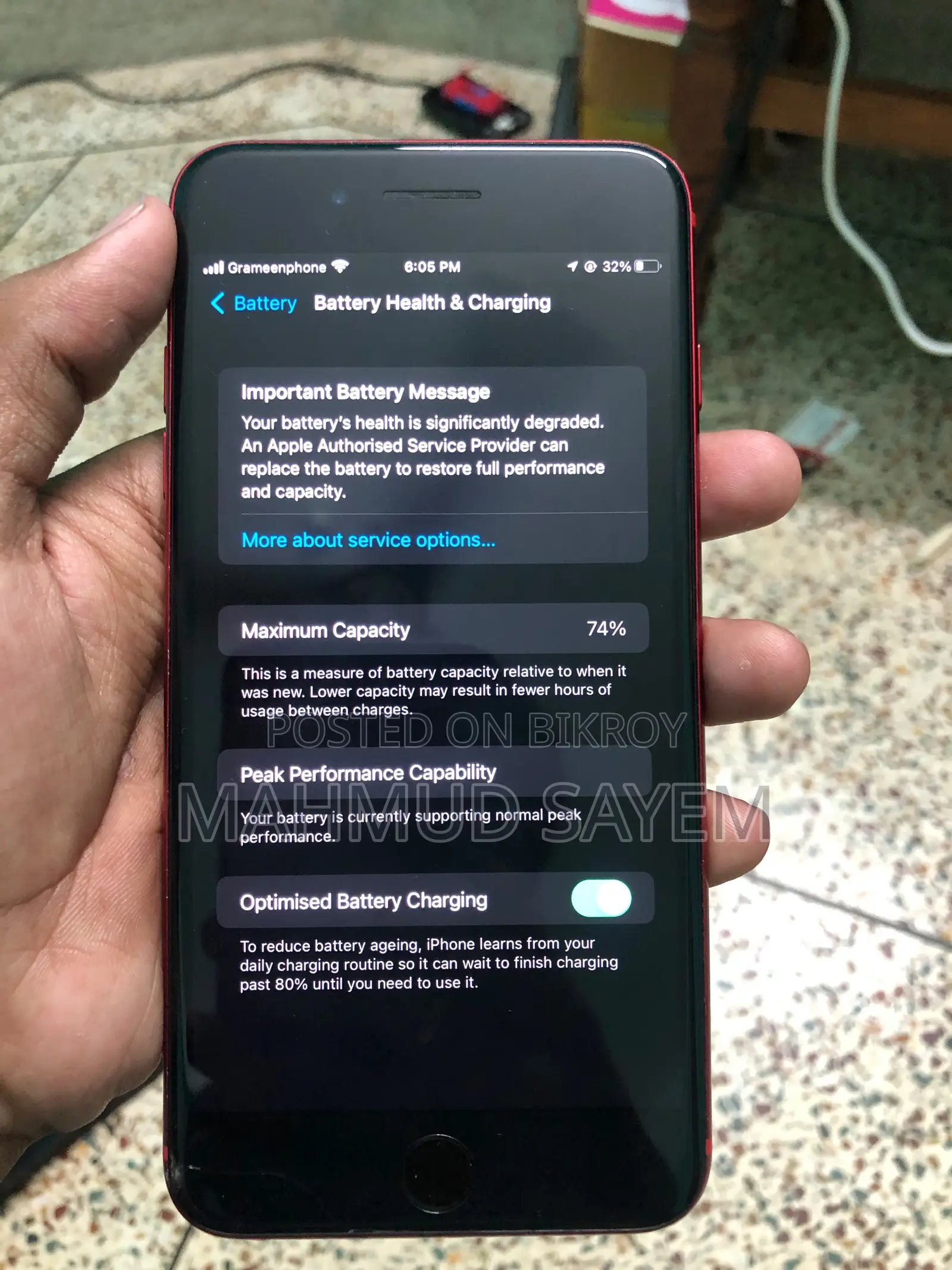Apple iPhone 8 Plus 64 GB Red