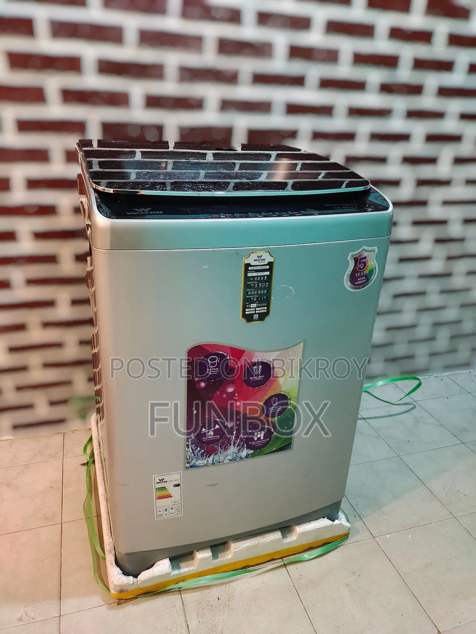 New Walton 15kg Full Auto Washing Machine 30% Off WWM-Tqm150