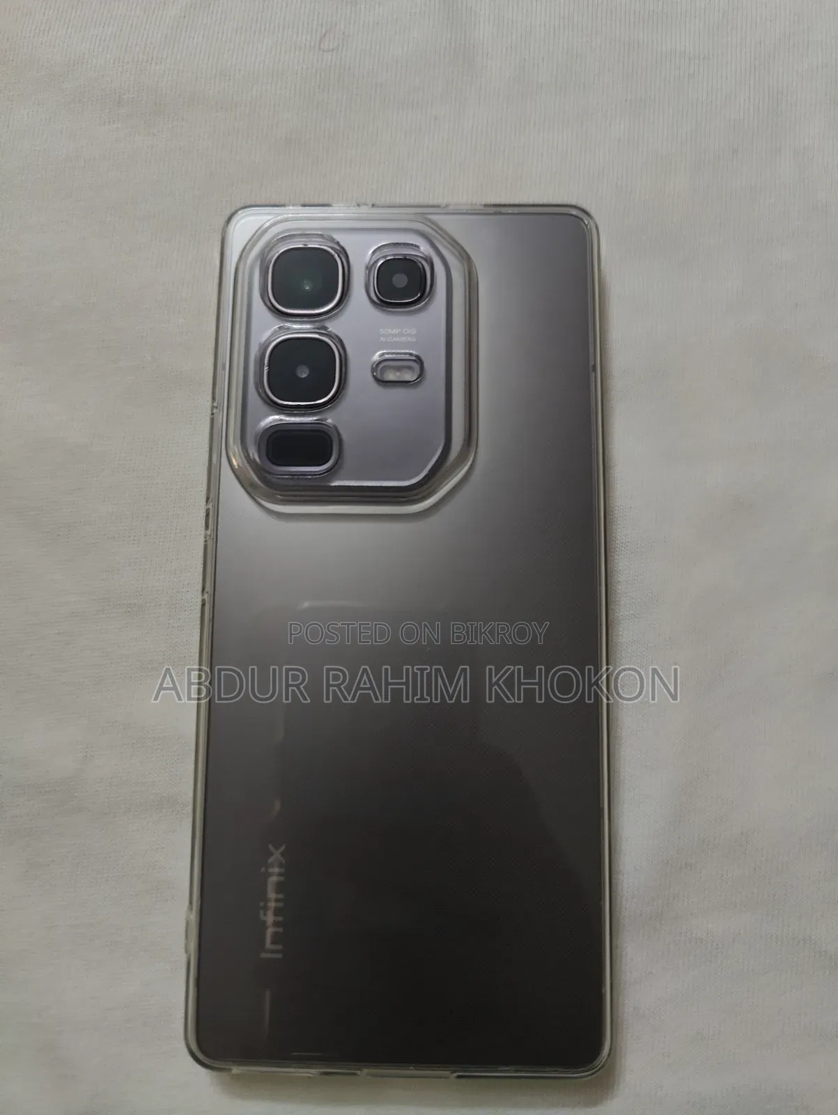 Infinix Note 50 4G 256 GB Gray