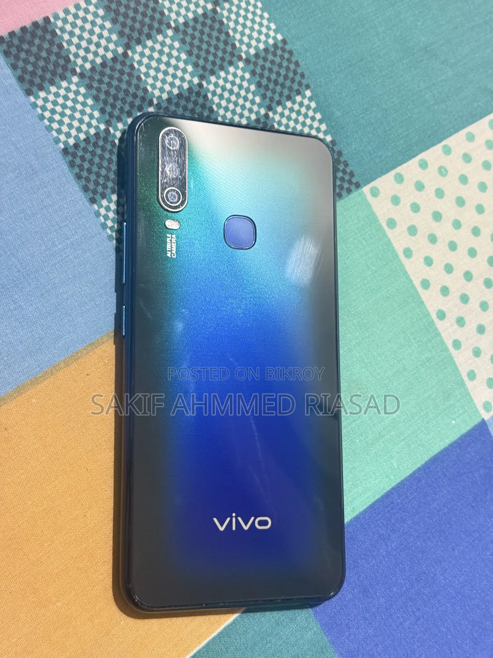 Vivo Y15 64 GB Blue
