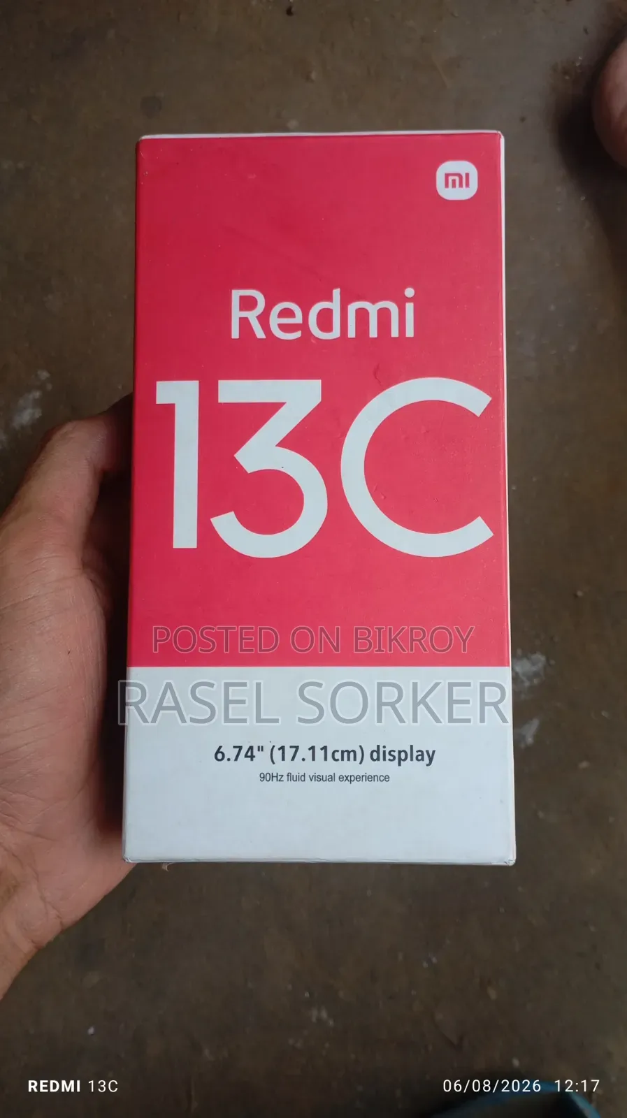 Xiaomi Redmi 13C 256 GB Black