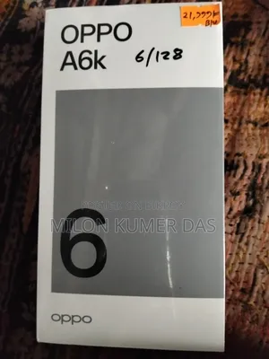 New Oppo A6 128 GB Blue