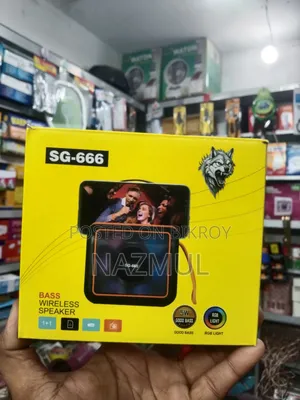 Sg-666 Bass Wireless Speaker