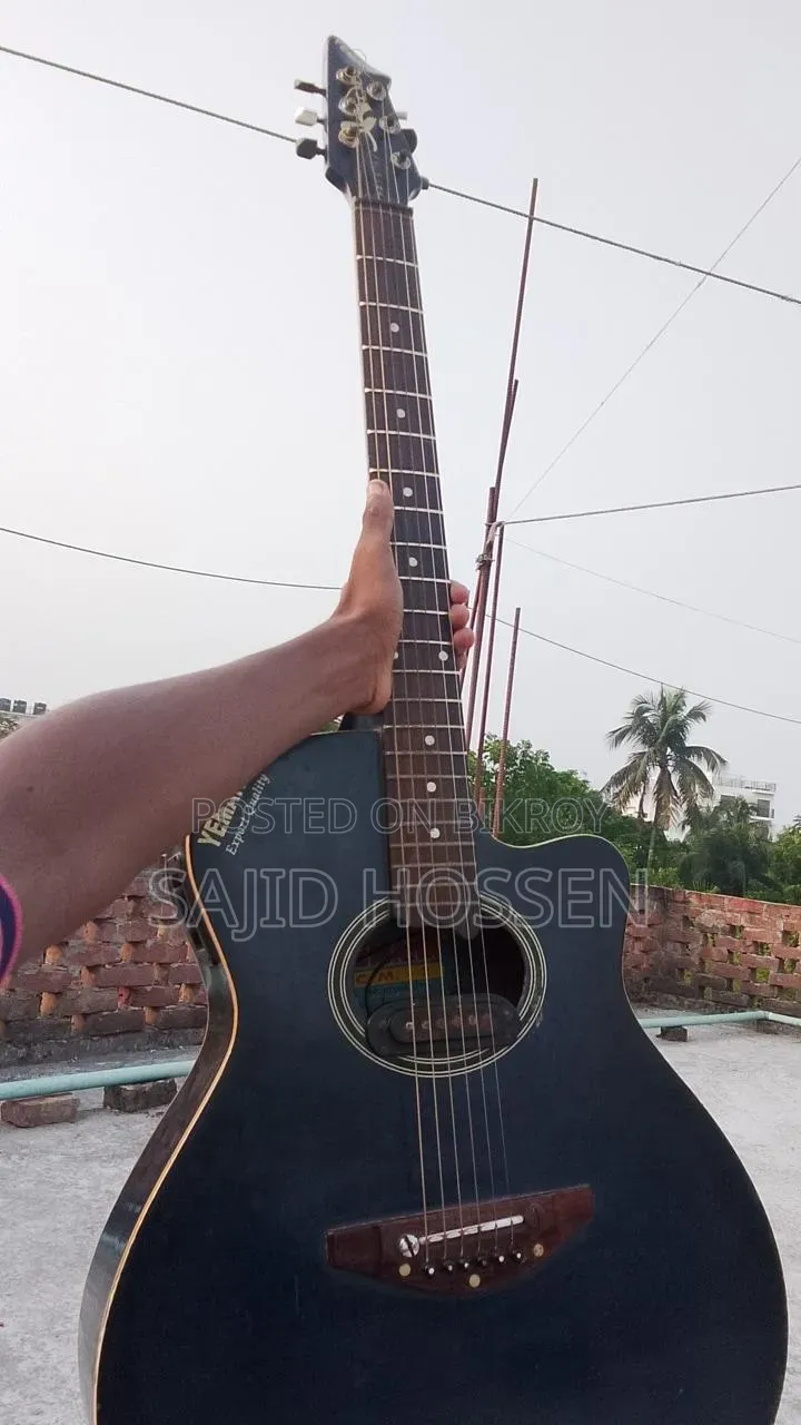 Guitar is in good condition, sound quality is 100%