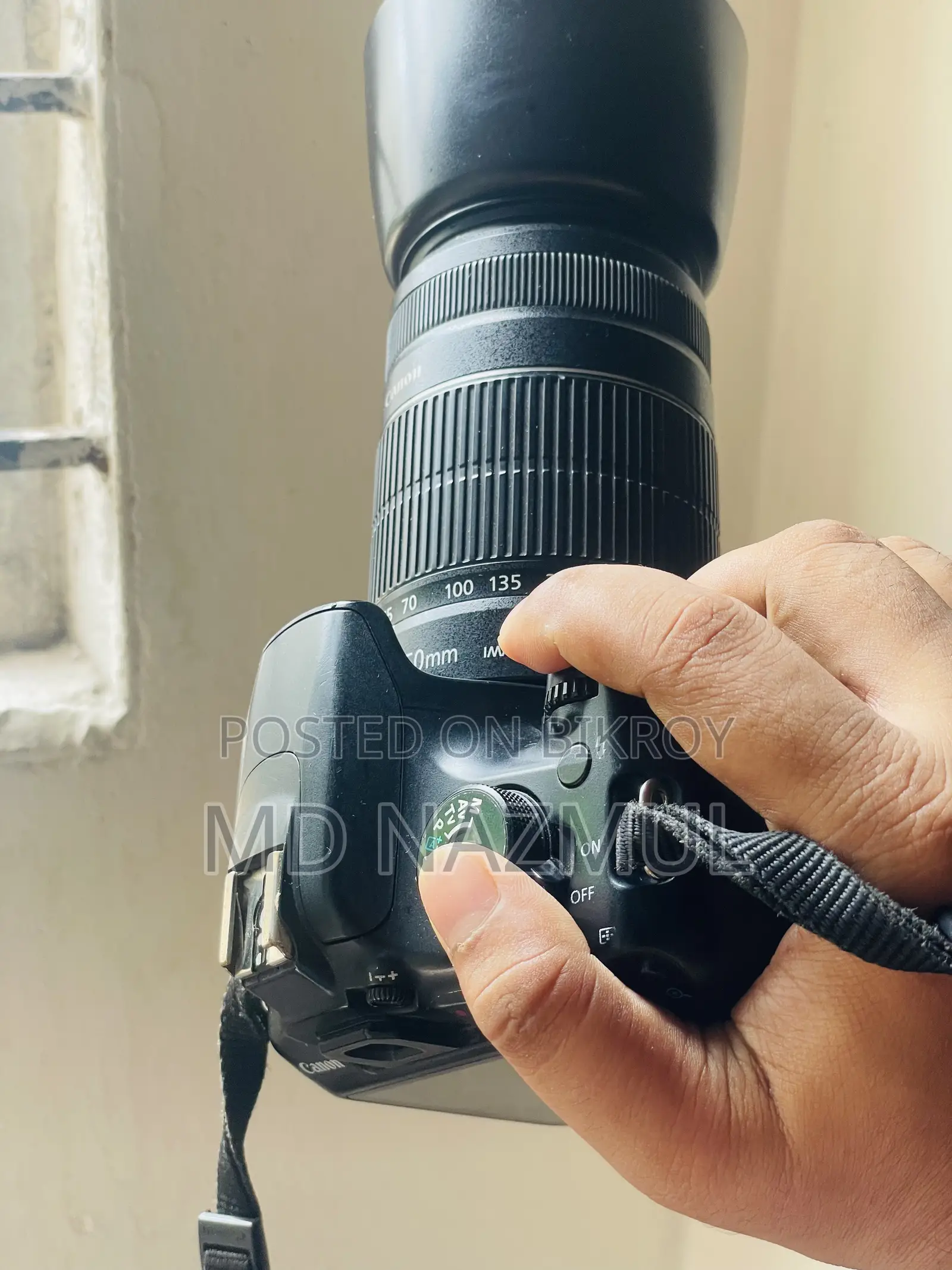 ১২০০ডি ক্যানন ক্যামেরা ৫০-২৫৫ মিমি লেন্স সহ