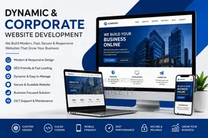 Dynamic Corporate Website Development