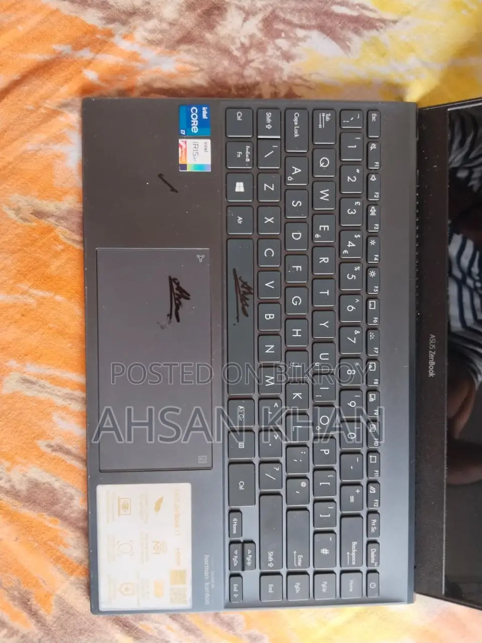 Laptop Asus ZenBook 13 UX331UN 16GB Intel Core I7 SSD 256GB