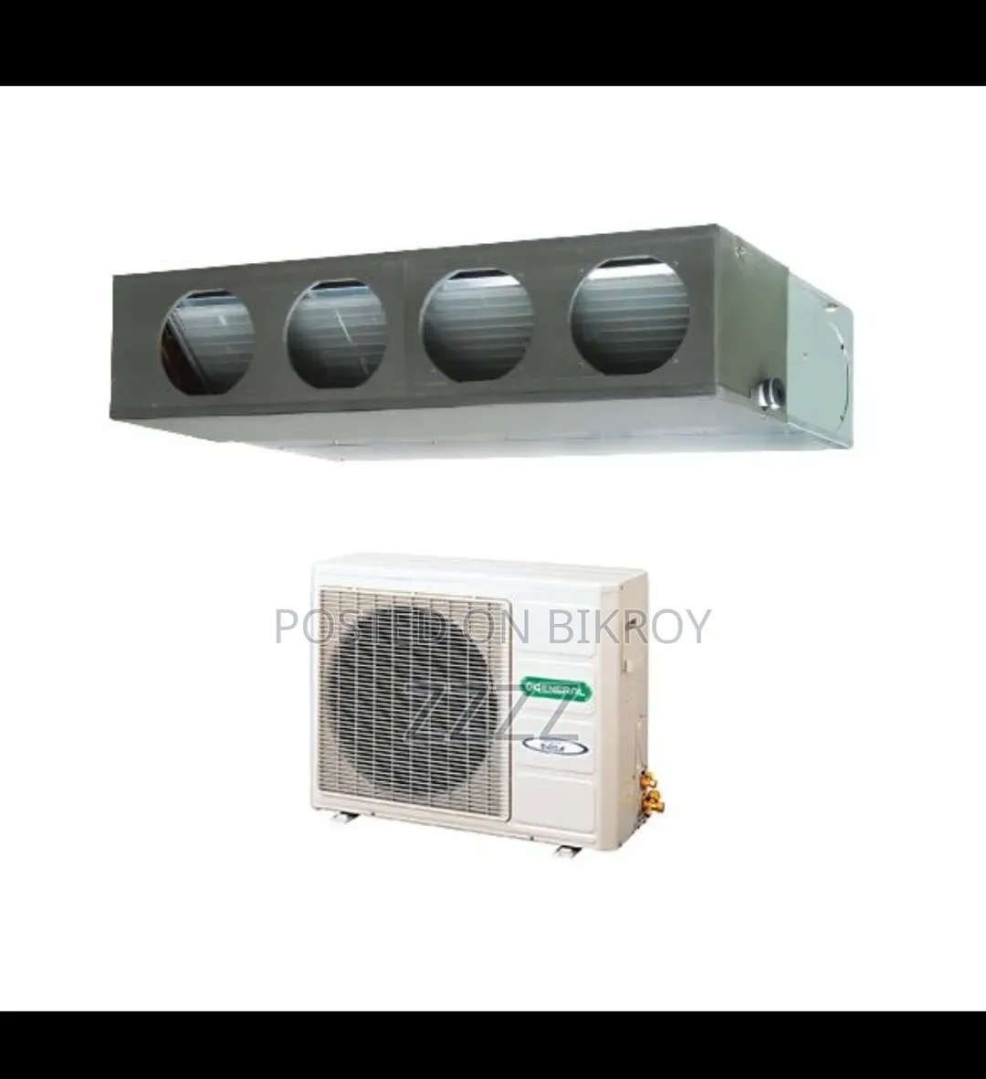 General 2 Ton Ceiling Concealed Duct AC For Sale