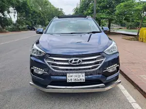 Hyundai Santa Fe 2017 Blue