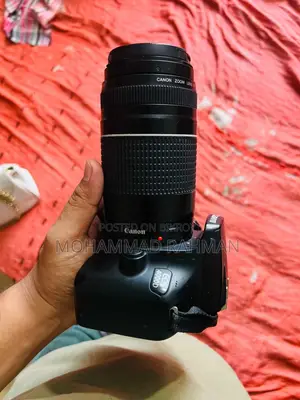 Canon Eos 4000d With 75-300mm Telephoto Lens