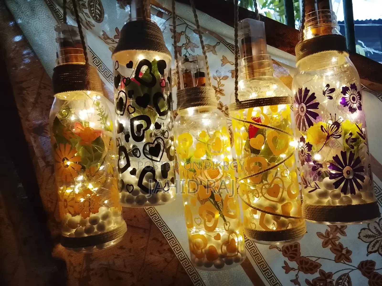 Beautiful handmade lamp for home decoration
