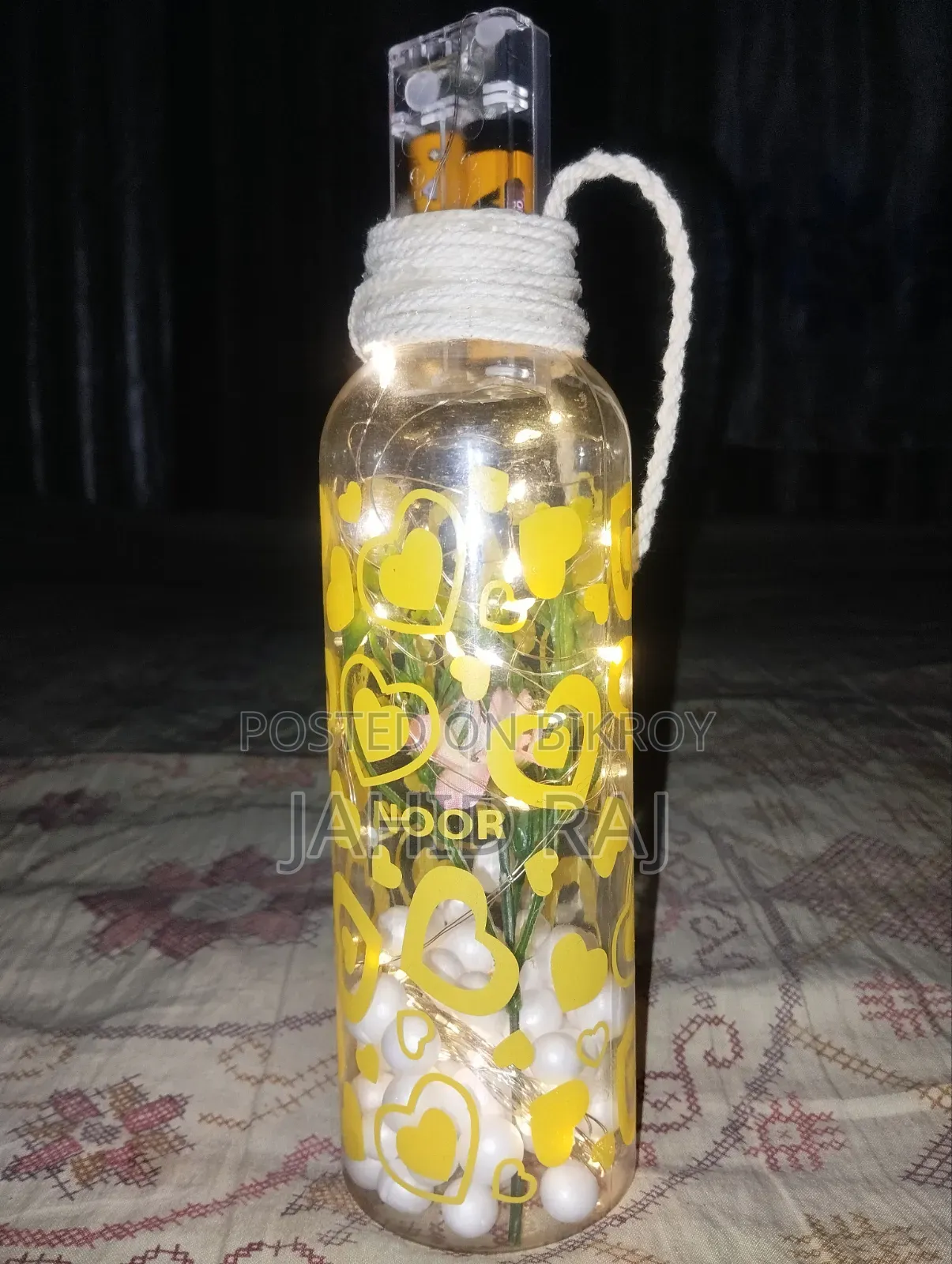 Beautiful handmade lamp for home decoration
