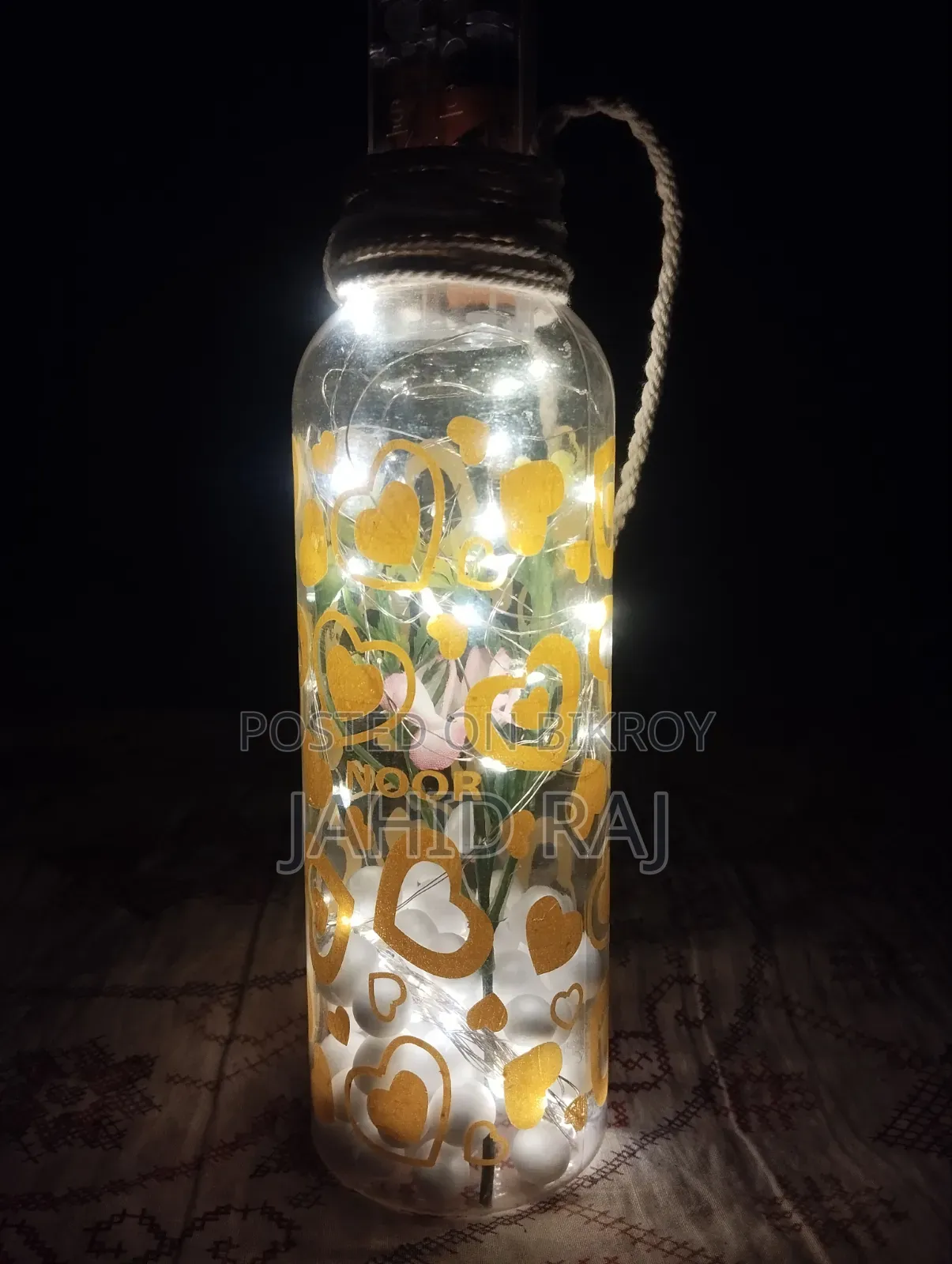 Beautiful handmade lamp for home decoration