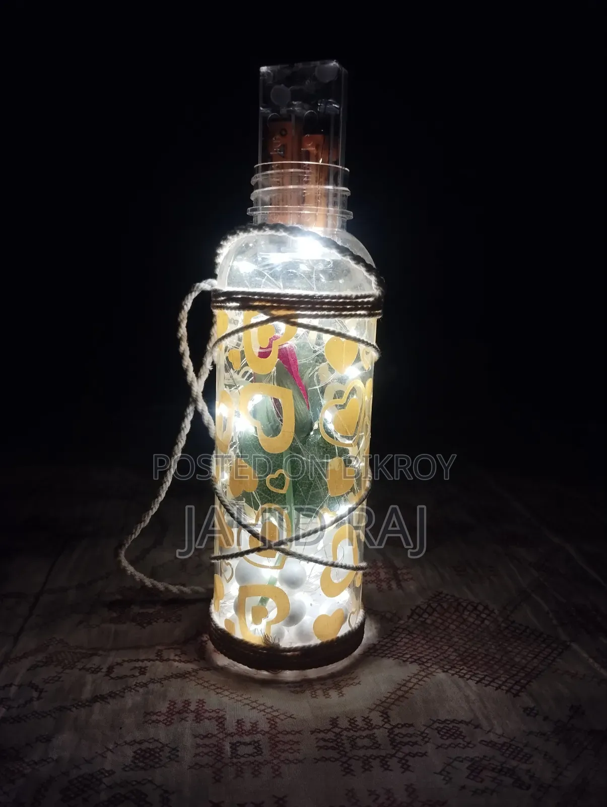 Beautiful handmade lamp for home decoration