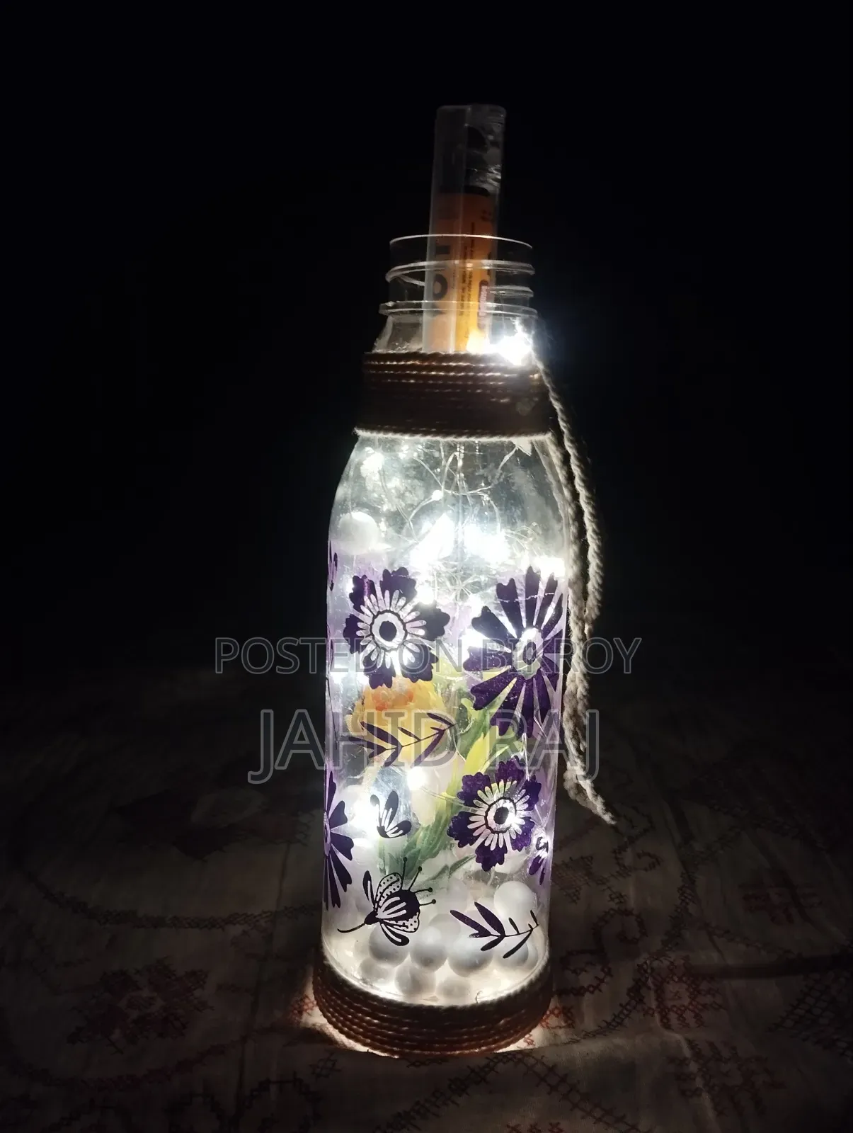 Beautiful handmade lamp for home decoration