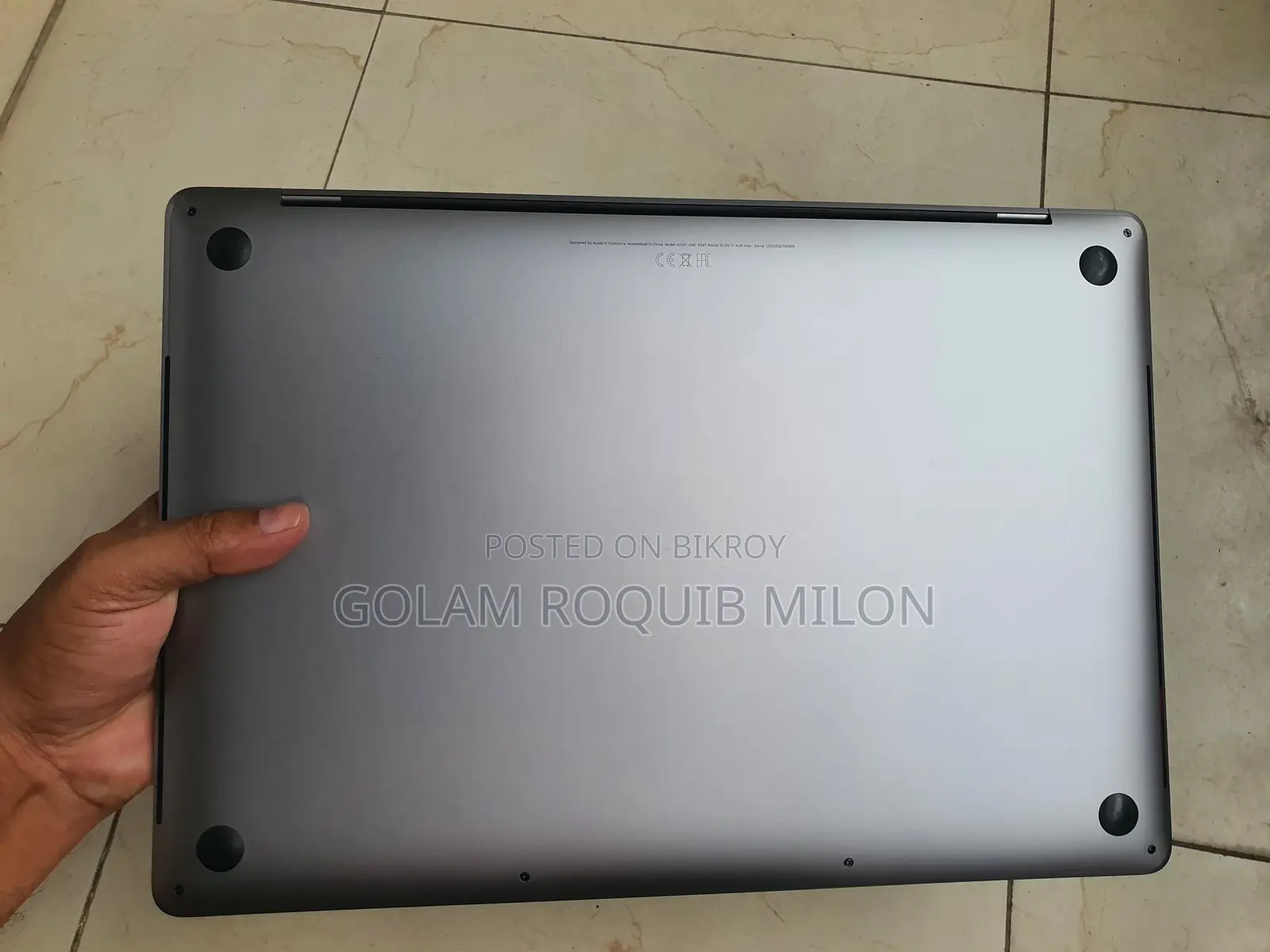 Laptop Apple MacBook Pro 2019 32GB Intel Core I7 SSD 512GB