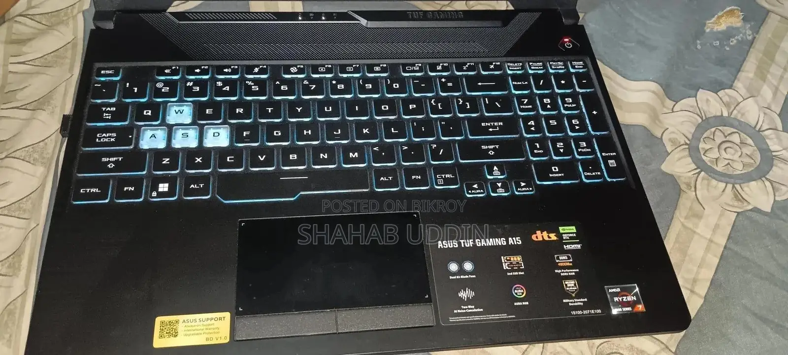 Laptop Asus TUF Gaming A15 8GB SSD 512GB