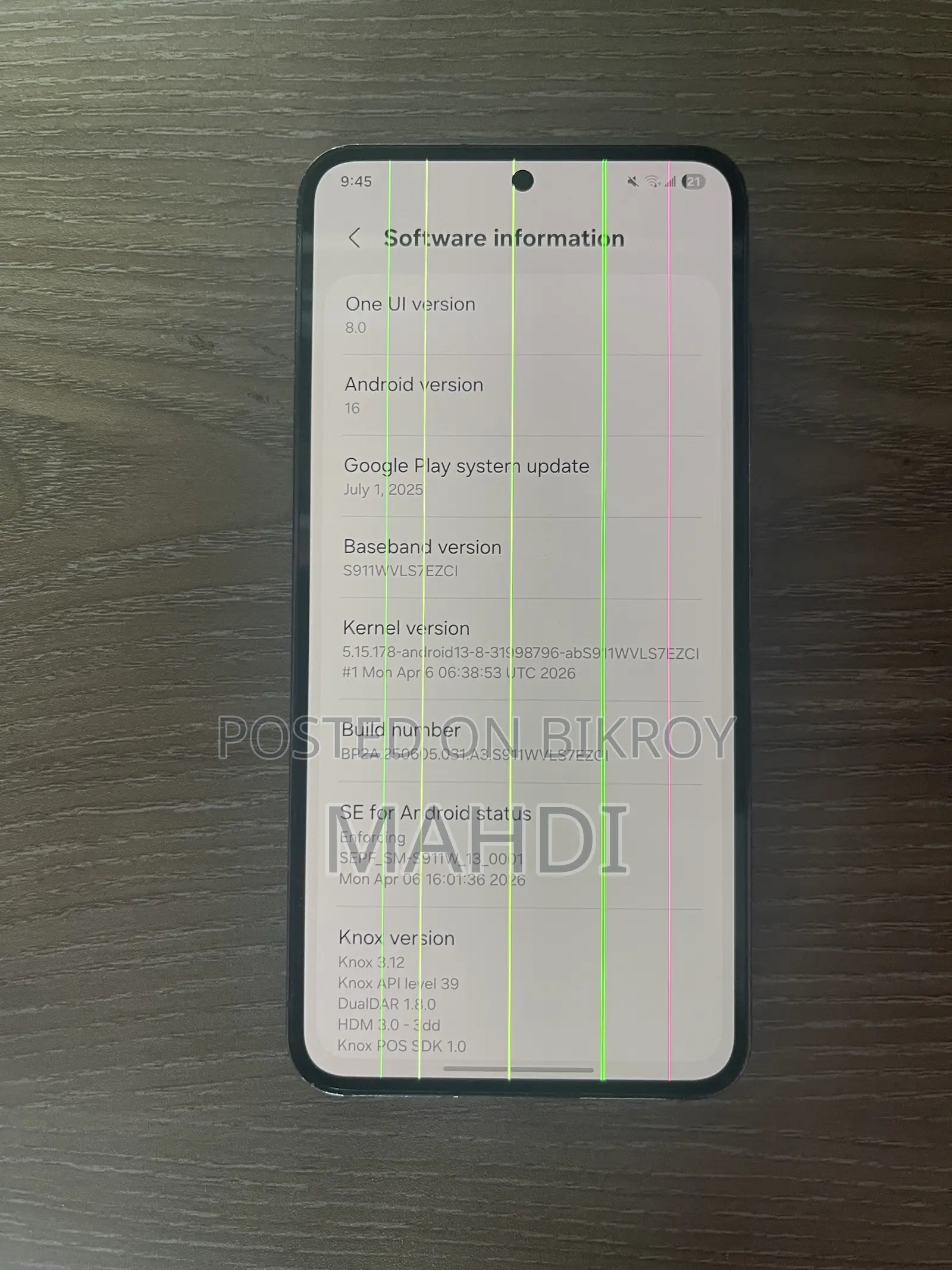Samsung Galaxy S23 128 GB Black