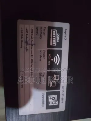 Laptop Acer Aspire 3 4GB AMD HDD+SSD 1TB