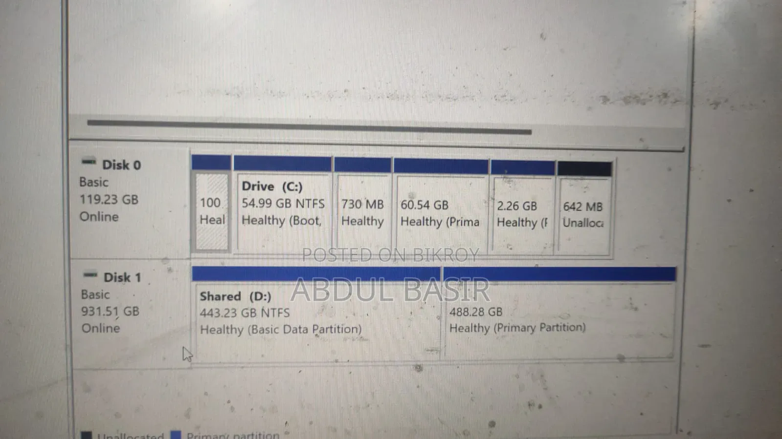 Laptop Acer Aspire 3 4GB AMD HDD+SSD 1TB