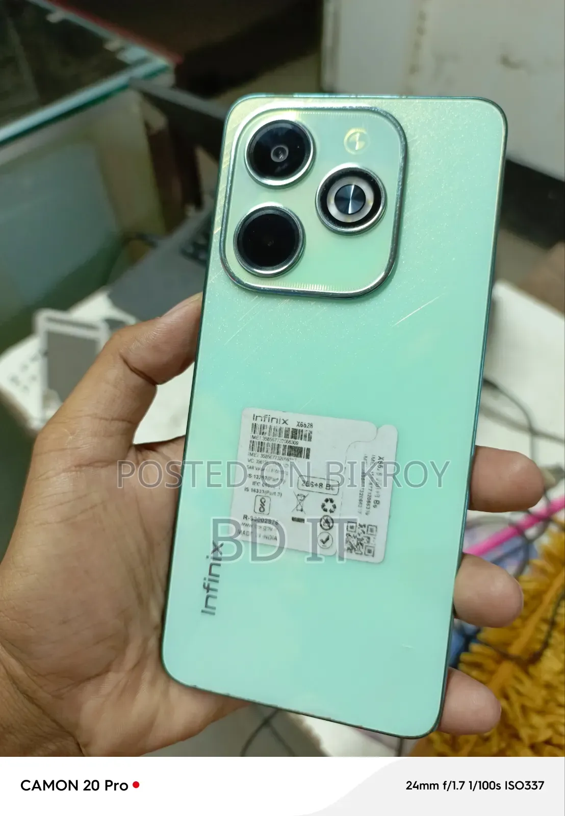 Infinix Hot 40i 256 GB Purple