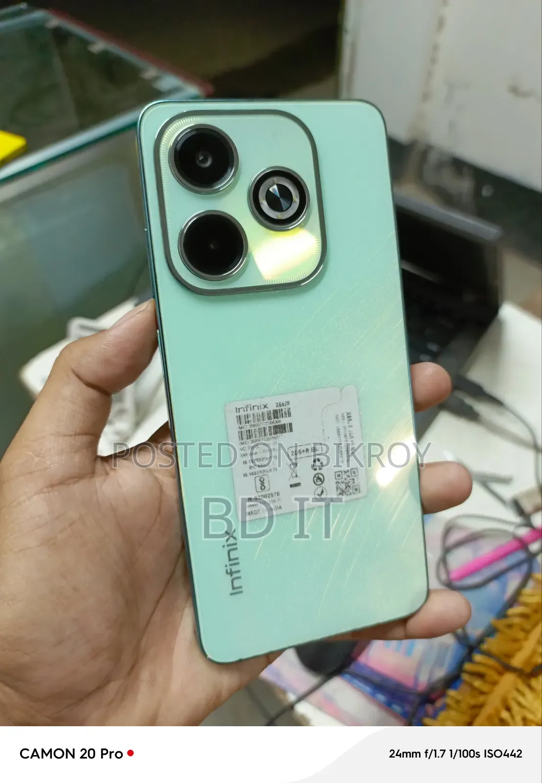 Infinix Hot 40i 256 GB Purple
